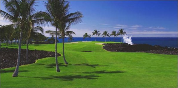 Hawaii Golf Courses - Waikoloa Beach Course