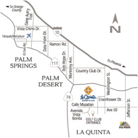 PGA West Map